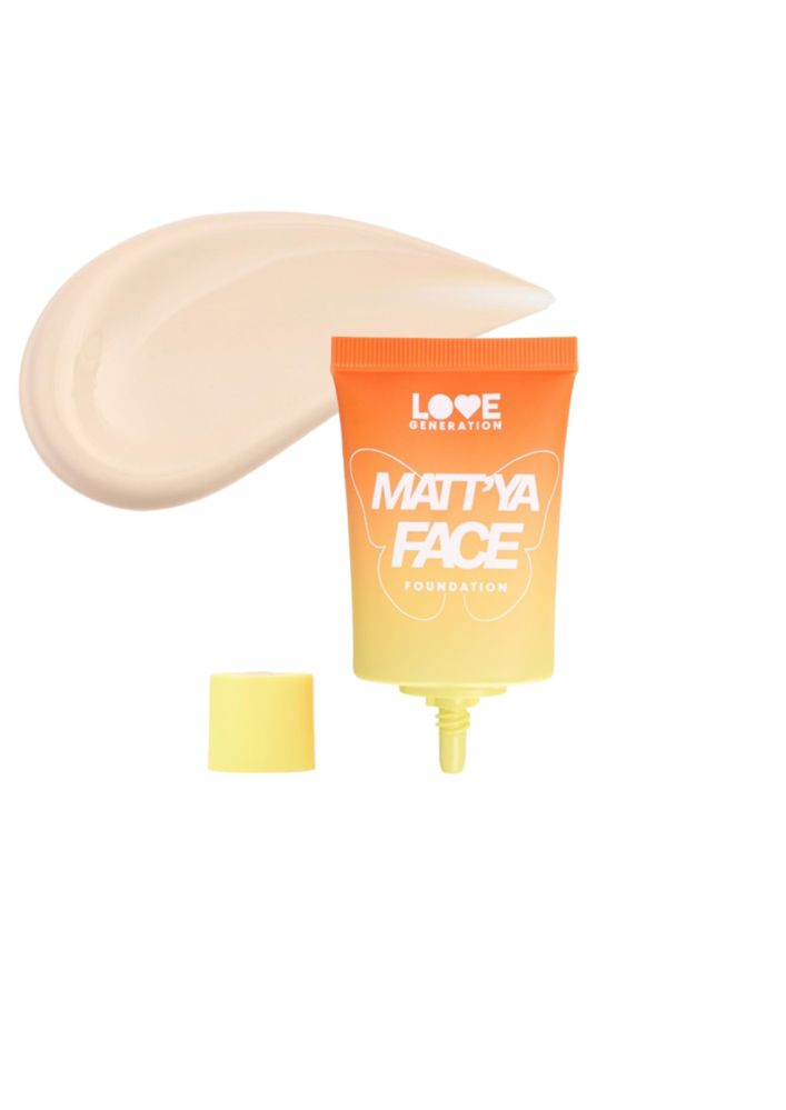 Love Generation - Mattifying Foundation Cream With Matcha Extract - Matt'ya Face - Shade 02_thumbnail_0