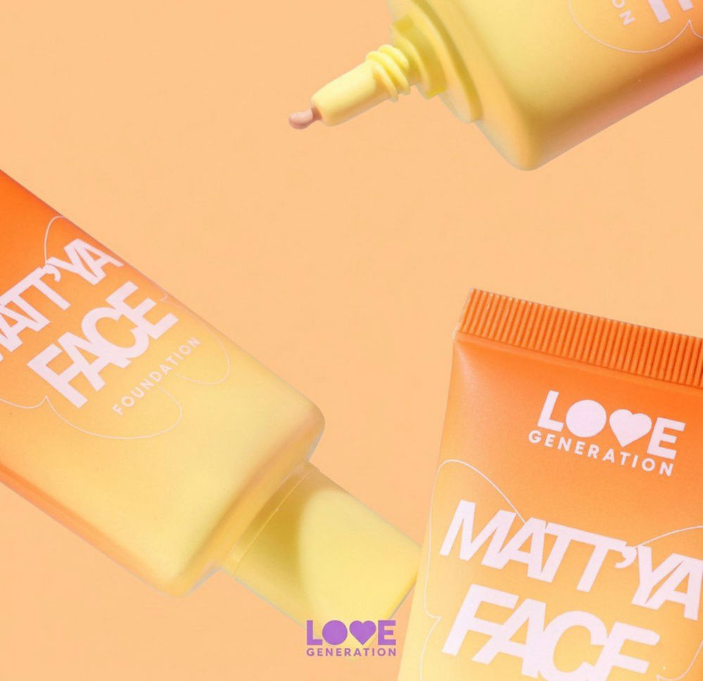 Love Generation - Mattifying Foundation Cream With Matcha Extract - Matt'ya Face - Shade 01_thumbnail_2