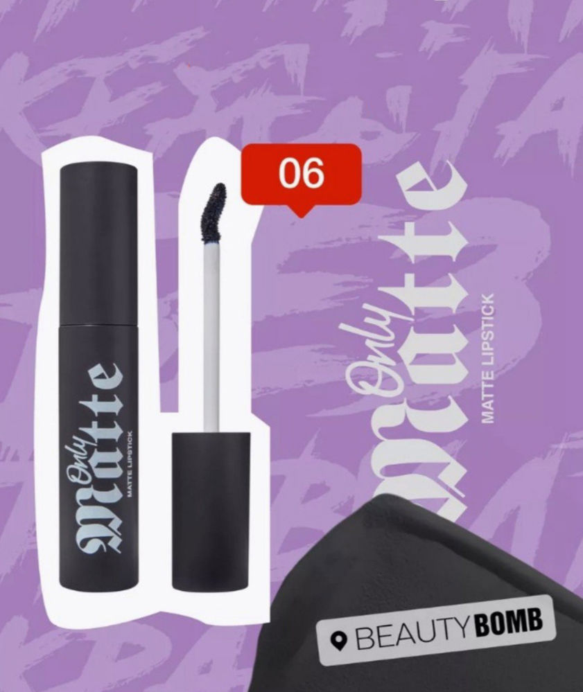 Beauty Bomb - Only Matte Liquid Lipstick - Shade 06_thumbnail_2