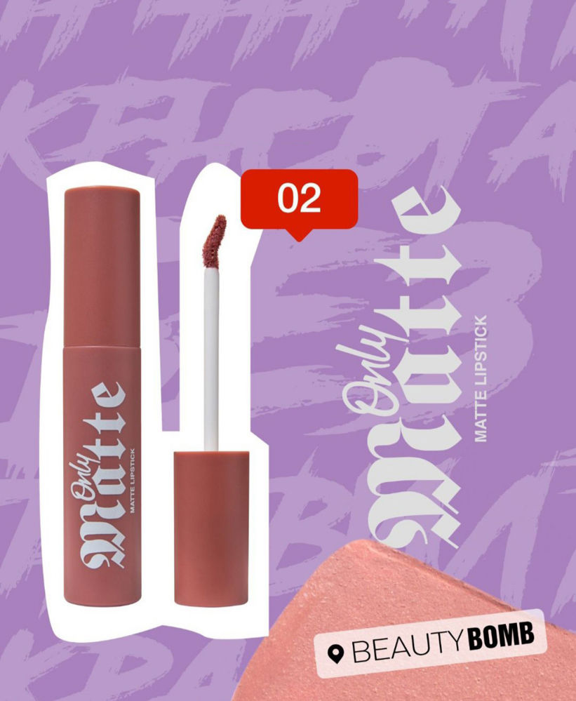 Beauty Bomb - Only Matte Liquid Lipstick - Shade 02_thumbnail_2