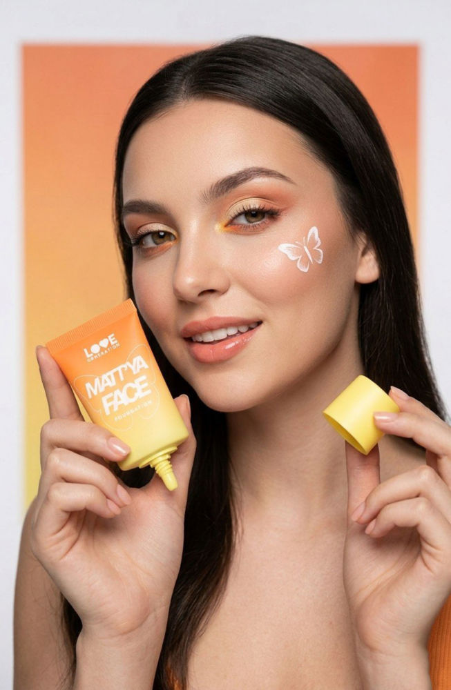 Love Generation - Mattifying Foundation Cream With Matcha Extract - Matt'ya Face - Shade 04_thumbnail_1