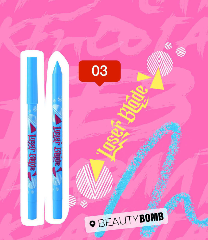 Beauty Bomb - Gel Eyeliner Pencil "Laser Blade" - 03 Blue_thumbnail_2