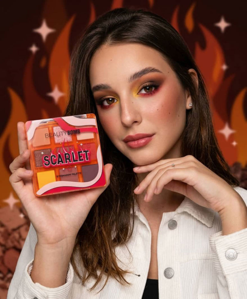 Beauty Bomb - Eyeshadow Palette ""Scarlet""_thumbnail_1