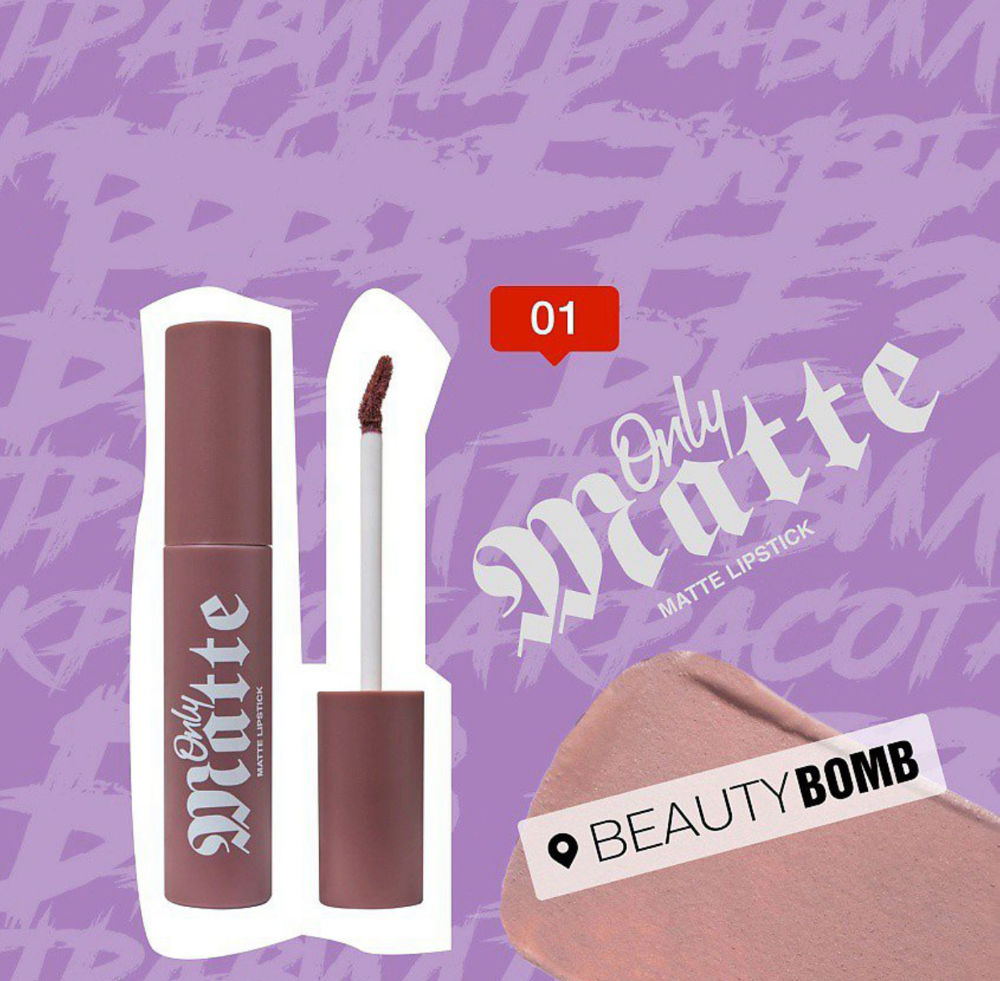 Beauty Bomb - Only Matte Liquid Lipstick - Shade 01_thumbnail_2