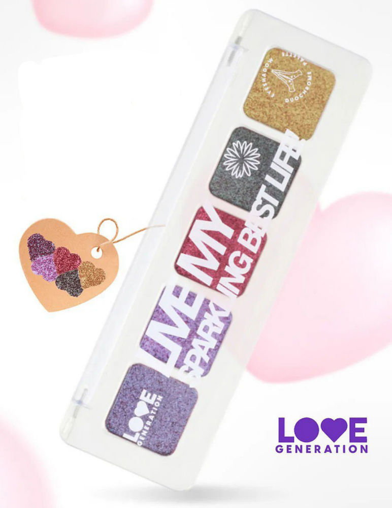 Love Generation - Duochrome Eyeshadow Palette Live My Sparkling Best Life! - Shade 01_thumbnail_2