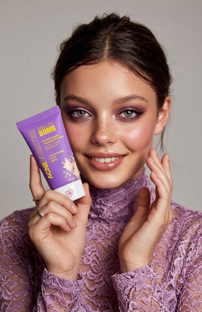 Beauty Bomb - Matte & Cover Foundation "Acne Fighter" - Shade 02 (NEW)_thumbnail_1