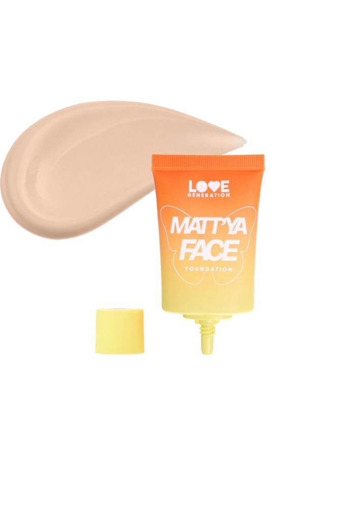 Love Generation - Mattifying Foundation Cream With Matcha Extract - Matt'ya Face - Shade 04_thumbnail_0