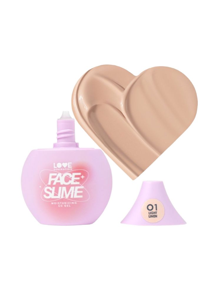 Love Generation - Moisturizing CC Gel - Face Slime - Shade 01
