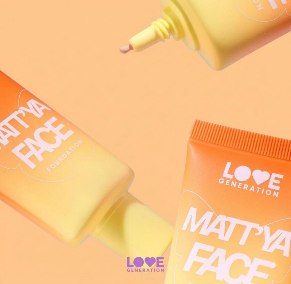 Love Generation - Mattifying Foundation Cream With Matcha Extract - Matt'ya Face - Shade 02_thumbnail_2